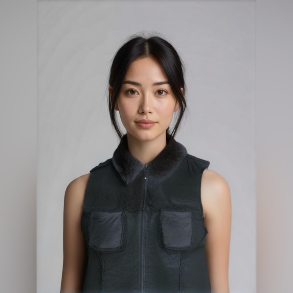 christie & jill Jackets & Blazers - Christie and Jill leather vest size large